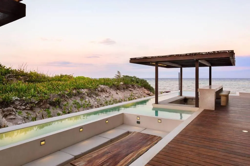 Luxury Beachfront Penthouse With Private Pool Tulum Mexiko