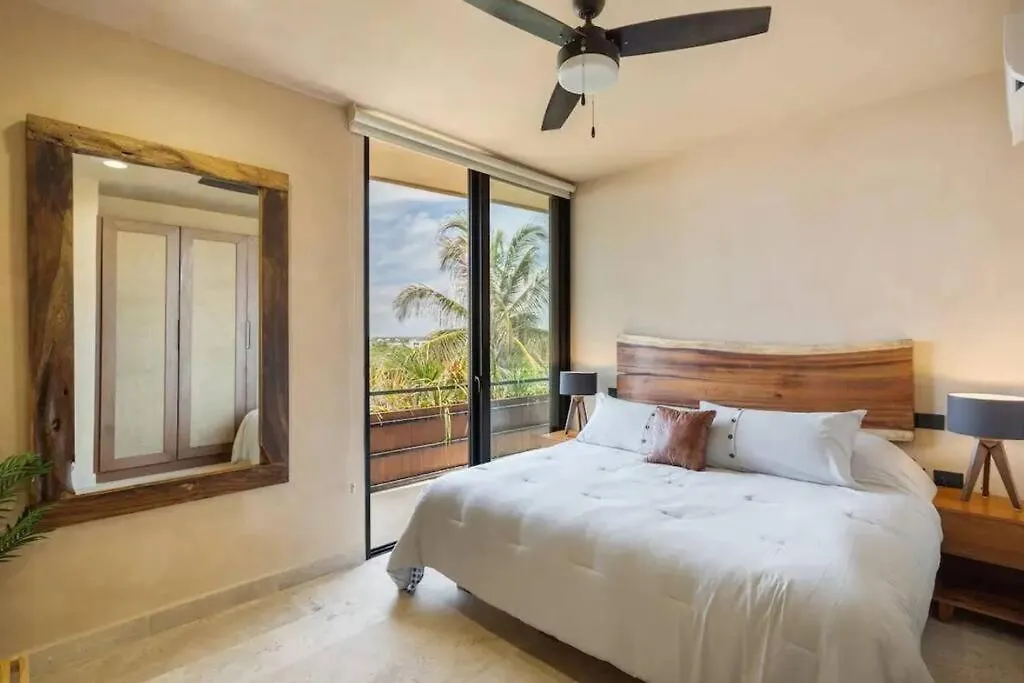 Lägenhet Luxury Beachfront Penthouse With Private Pool Tulum