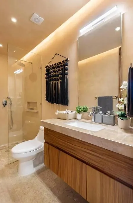 Apartman Luxury Beachfront Penthouse With Private Pool Tulum