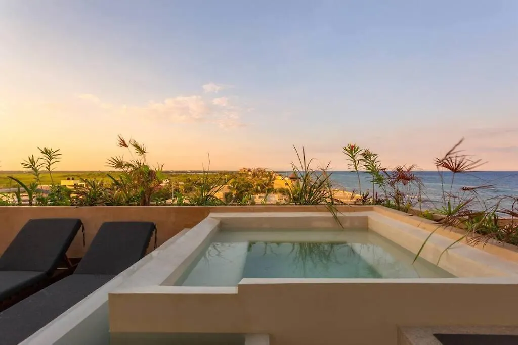 Luxury Beachfront Penthouse With Private Pool Tulum Apartman